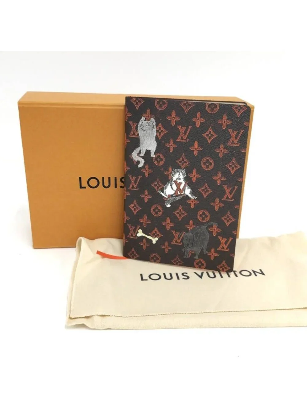 Louis Vuitton Cahier Clemence Notebook Monogram Catgram Agenda